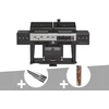 Image de Barbecue hybride memphis ultimate version 2,0 + set de 4 couteaux + papier bouch