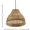 Image de Suspension sans fil merida rgb h34cm