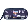 Image de Bagtrotter trousse scolaire 2 compartiments offshore city ville bleue