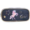 Image de Trousse scolaire rectangulaire cybel cheval licorne bleue bagtrotter