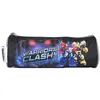 Image de Bagtrotter trousse scolaire ronde transformers noire
