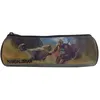 Image de Bagtrotter trousse scolaire ronde star wars the mandalorian grise