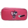 Image de Trousse scolaire rectangulaire disney minnie coeur rose bagtrotter