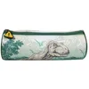 Image de Bagtrotter trousse scolaire ronde jurassic world verte dinosaure
