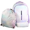 Image de Bagtrotter set de sac à dos, sac gym et trousse bagtrotter multicolore tie