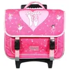 Image de Bagtrotter cartable à roulettes 38 cm phileas rose danseuses