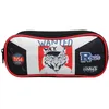 Image de Bagtrotter trousse scolaire 2 compartiments vorax tigre noire