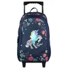 Image de Bagtrotter sac à dos à roulettes 45 cm cybel cheval licorne bleu