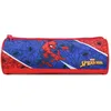Image de Bagtrotter trousse scolaire ronde spider-man bleu