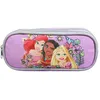 Image de Bagtrotter trousse scolaire 2 compartiments princesses violet fleurs