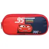 Image de Bagtrotter trousse scolaire 2 compartiments disney cars rouge et bleu