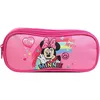Image de Bagtrotter trousse scolaire 2 compartiments disney minnie rose arc en ciel