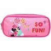 Image de Bagtrotter trousse scolaire rectangulaire disney minnie rose fun