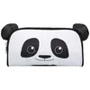 Image de Bagtrotter trousse scolaire rectangulaire kids noire panda