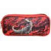 Image de Bagtrotter trousse scolaire 2 compartiments jurassic world noire
