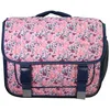 Image de Cartable 38cm multicolore fleurs 2 compartiments bagtrotter primaire