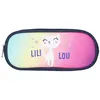Image de Trousse rectangulaire lili lou marine 2 compartiments bagtrotter