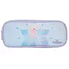 Image de Trousse rectangulaire la reine des neiges turquoise 2 compartiments