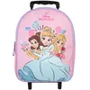 Image de Sac à dos princesses disney à roulettes rose 1 compartiment maternelle