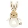 Image de Hochet lapin creme en fourrure douce
