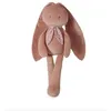 Image de Doudou pantin lapin terracota 80 cm