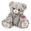 Image de Peluche mae l ours gris prestige - 24 cm
