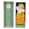 Image de Doudou carre douceur chat jaune - 18 cm