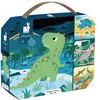 Image de Coffret 4 puzzles évolutifs dinosaures à difficulté croissante dès 2 ans