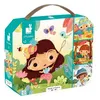 Image de 4 puzzles evolutifs janod 4 saisons de 6