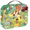 Image de Puzzle une journée à la ferme 24 pcs