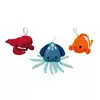 Image de 3 éponges de bain animaux marins