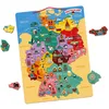 Image de Puzzle carte d'allemagne magnétique