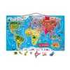 Image de Puzzle carte du monde magnétique