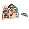 Image de Puzzle encastrement sonore dino - 5 pcs