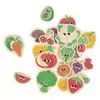 Image de Magnets fruits et légumes 24 pièces