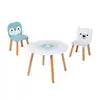 Image de Table et 2 chaises banquise