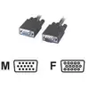 Image de MCL Cable SVGA HD15 Male/Female 2m