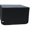 Image de Housse de protection pour table de jardin 4 places en polyester - noir