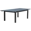 Image de Table de jardin 12 places en aluminium - gris anthracite