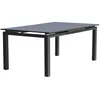 Image de Table de jardin 10 places en aluminium - gris anthracite