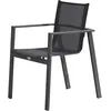 Image de Fauteuil de jardin empilable en aluminium