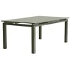 Image de Table de jardin 10 places en aluminium - kaki