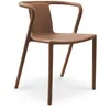 Image de Fauteuil de jardin empilable en polypropylène - terracotta