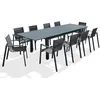 Image de Ensemble repas de jardin 10 places en aluminium