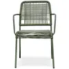 Image de Fauteuil de jardin empilable en corde et acier