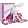 Image de Doudou attache-sucette cerise le lapin