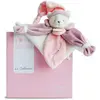Image de Doudou collector ours rose