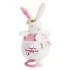 Image de Boite à musique lapin fleurs