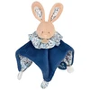 Image de Doudou boule lapin bleu