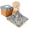 Image de Doudou pantin lion ocre